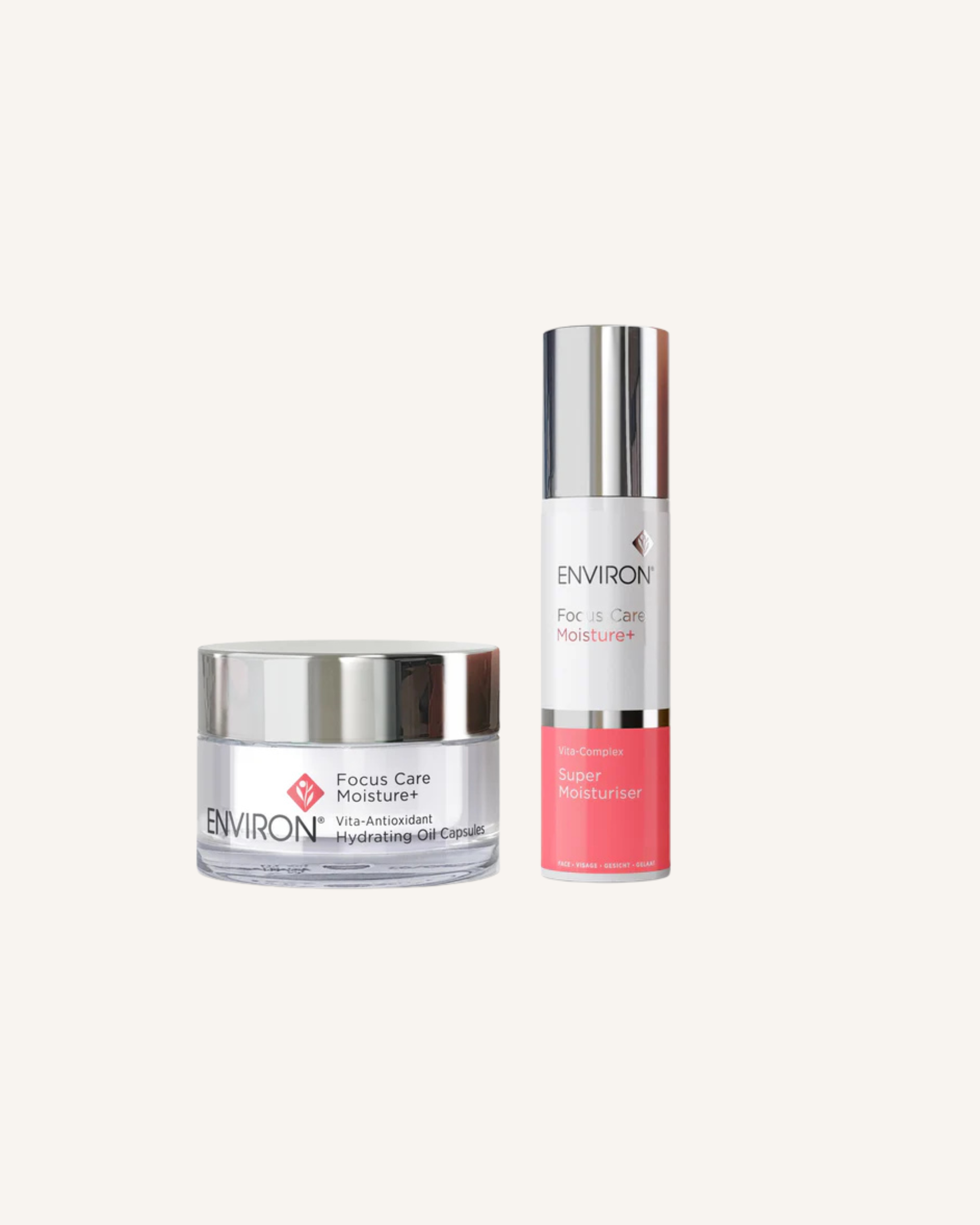 Super Moisturiser & Hydrating Oil Capsules Duo